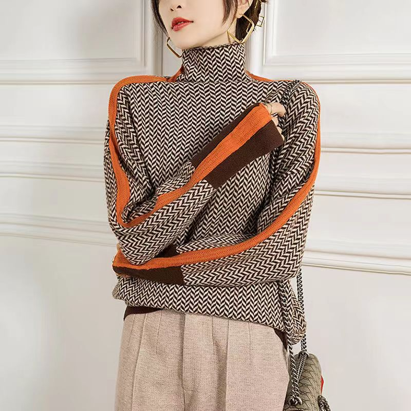 Elena - Jersey de cuello alto