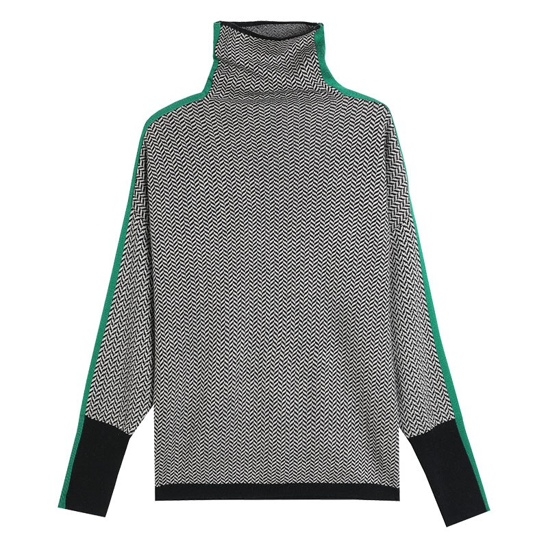 Elena - Jersey de cuello alto
