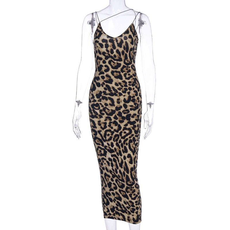 Laura - Vestido Estampado Leopardo